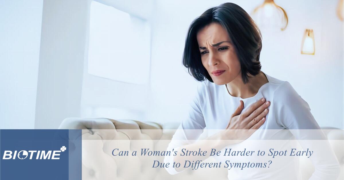 O AVC de uma mulher pode ser mais difícil de detectar precocemente devido a diferentes sintomas?
