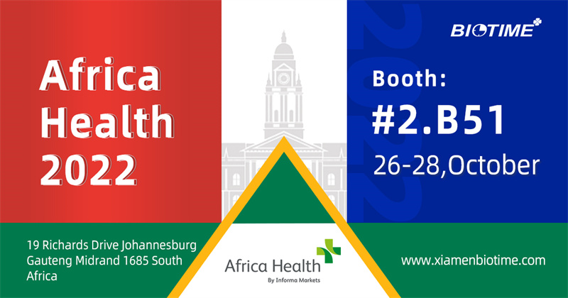 Biotime in Africa Health 2022 África do Sul

